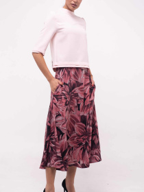 Юбка миди RiMari модель 5-2-86-19-temno-rozhevij Юбка миди RiMari модель 5-2-86-19-temno-rozhevij Фото