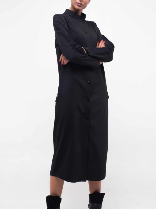 Платье миди RiMari модель 37-1-80-19-chornij Фото