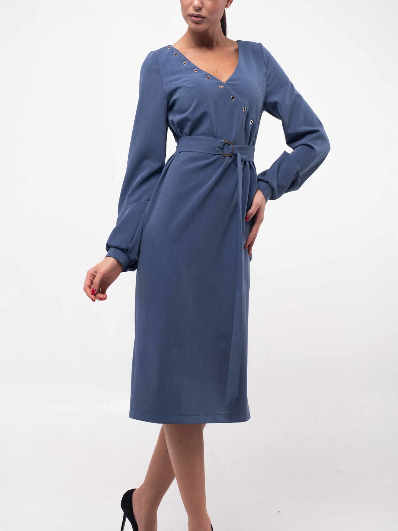 Сукня міді RiMari модель 5-1-84-19-dzhins Фото