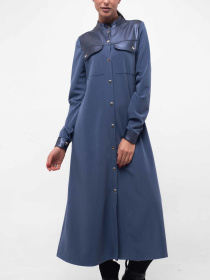 Платье миди RiMari модель 5-1-77-19-dzhins Фото