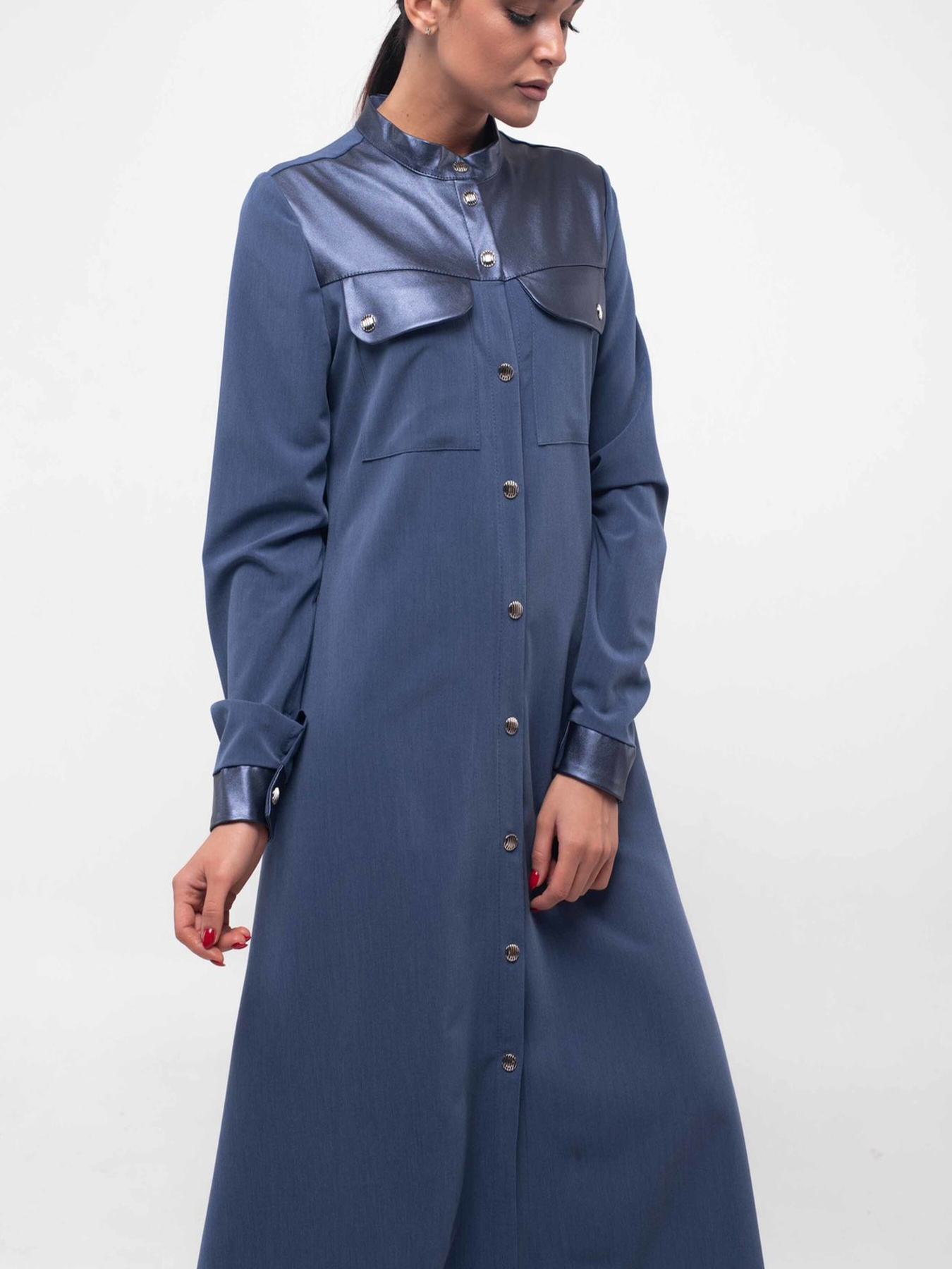 Сукня міді RiMari модель 5-1-77-19-dzhins Сукня міді RiMari модель 5-1-77-19-dzhins Фото