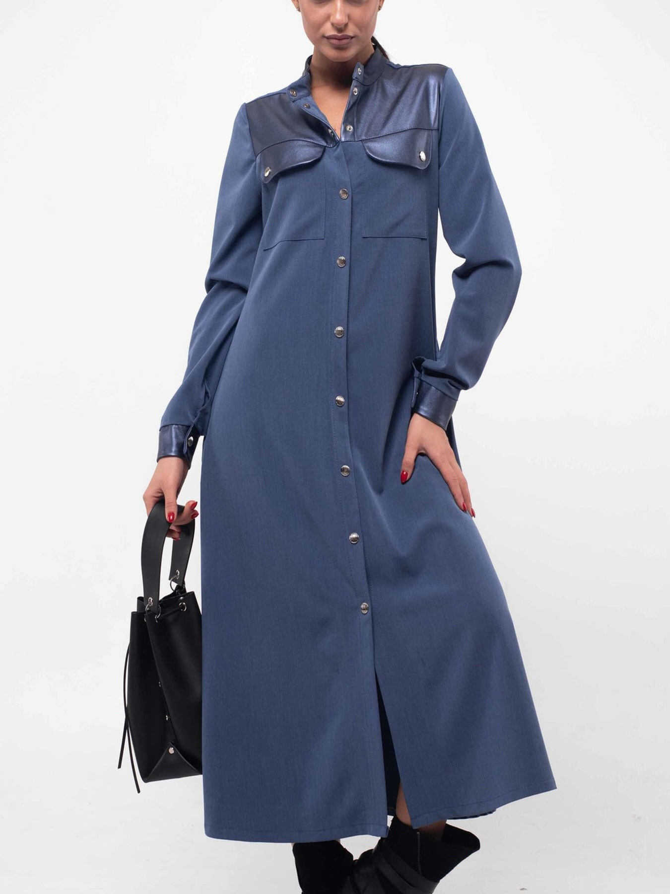 Сукня міді RiMari модель 5-1-77-19-dzhins Сукня міді RiMari модель 5-1-77-19-dzhins Фото