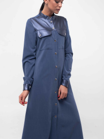 Сукня міді RiMari модель 5-1-77-19-dzhins Сукня міді RiMari модель 5-1-77-19-dzhins Фото