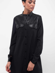 Платье миди RiMari модель 5-1-77-19-chornij Фото