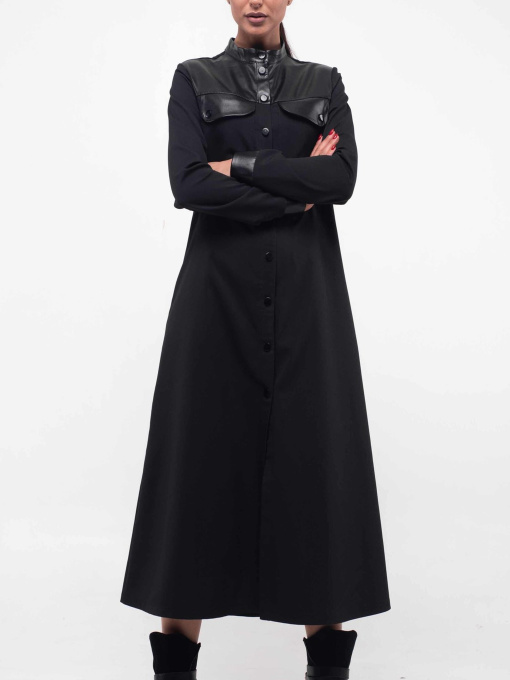 Платье миди RiMari модель 5-1-77-19-chornij Фото