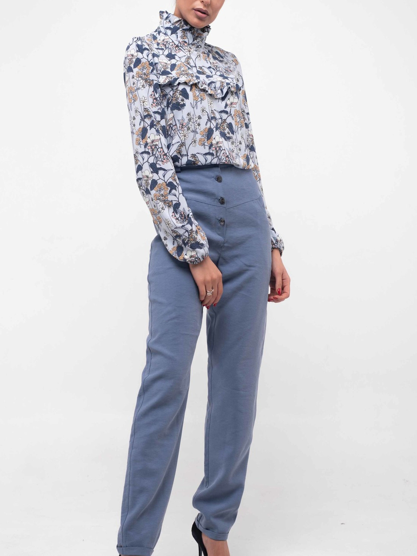 Повседневные штаны RiMari модель 5-1-91-19-dzhins Фото