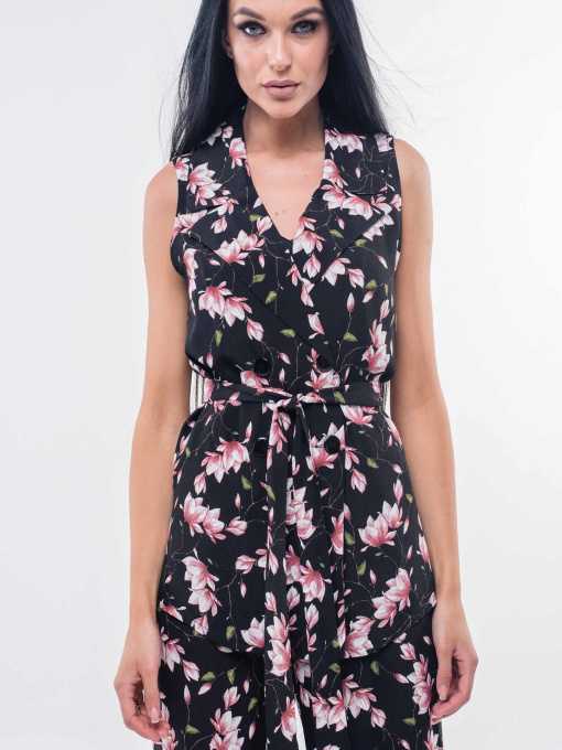 Жилет классический RiMari модель 16-2-76-19-chornij Фото