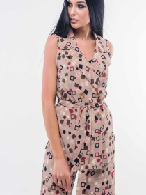 Жилет классический RiMari модель 16-2-76-19-kapuchino Фото