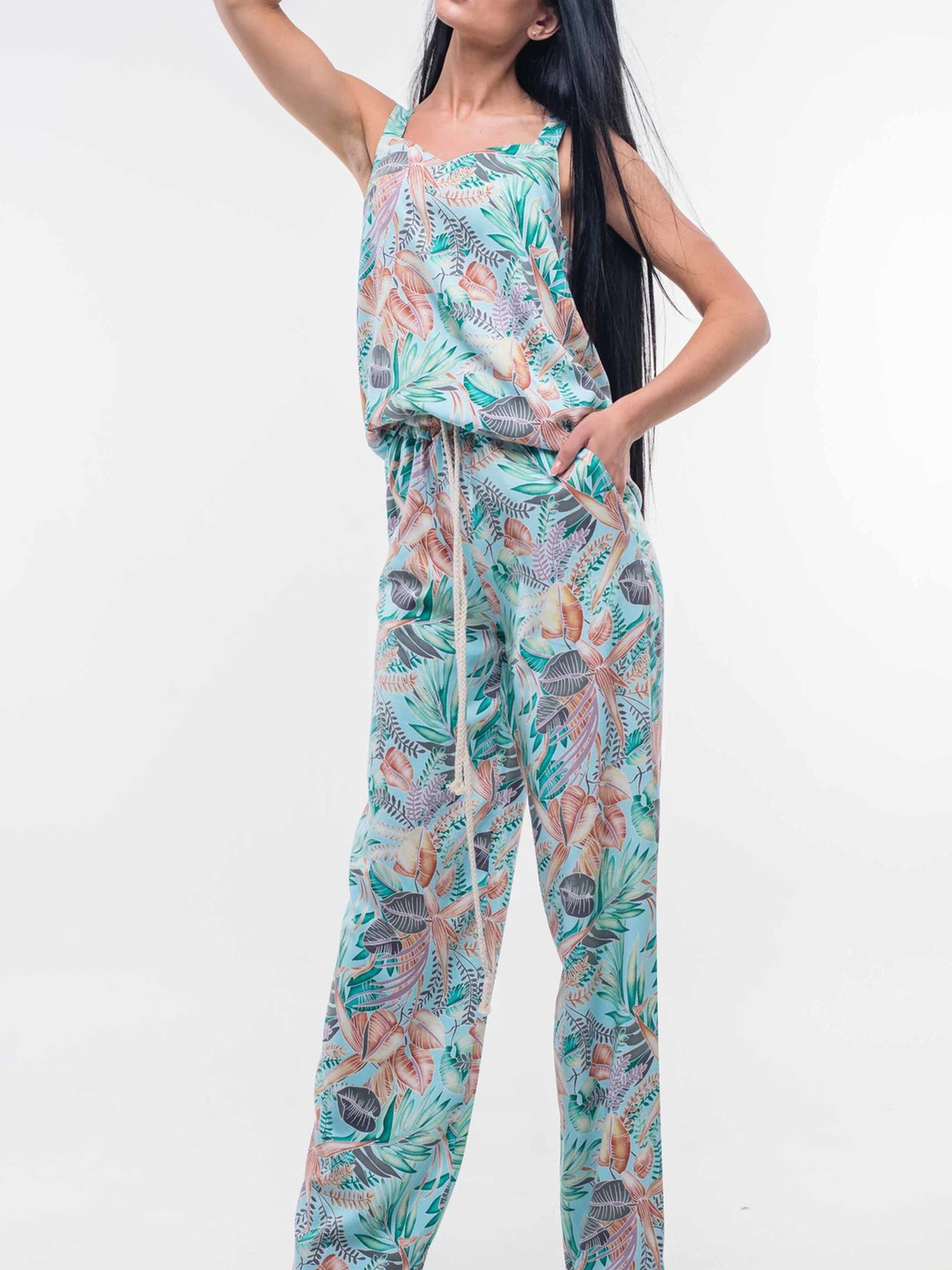 Штани повсякденні RiMari модель 16-2-74-19-blakitnij-palxmi Фото