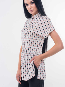 Блуза RiMari модель 16-2-71-19-blij-pudra Фото