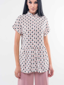 Блуза RiMari модель 16-2-71-19-blij-pudra Фото