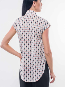 Блуза RiMari модель 16-2-62-19-blij-pudra Фото