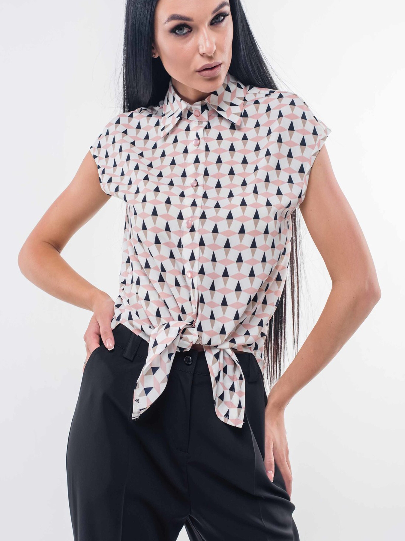 Блуза RiMari модель 16-2-62-19-blij-pudra Блуза RiMari модель 16-2-62-19-blij-pudra Фото