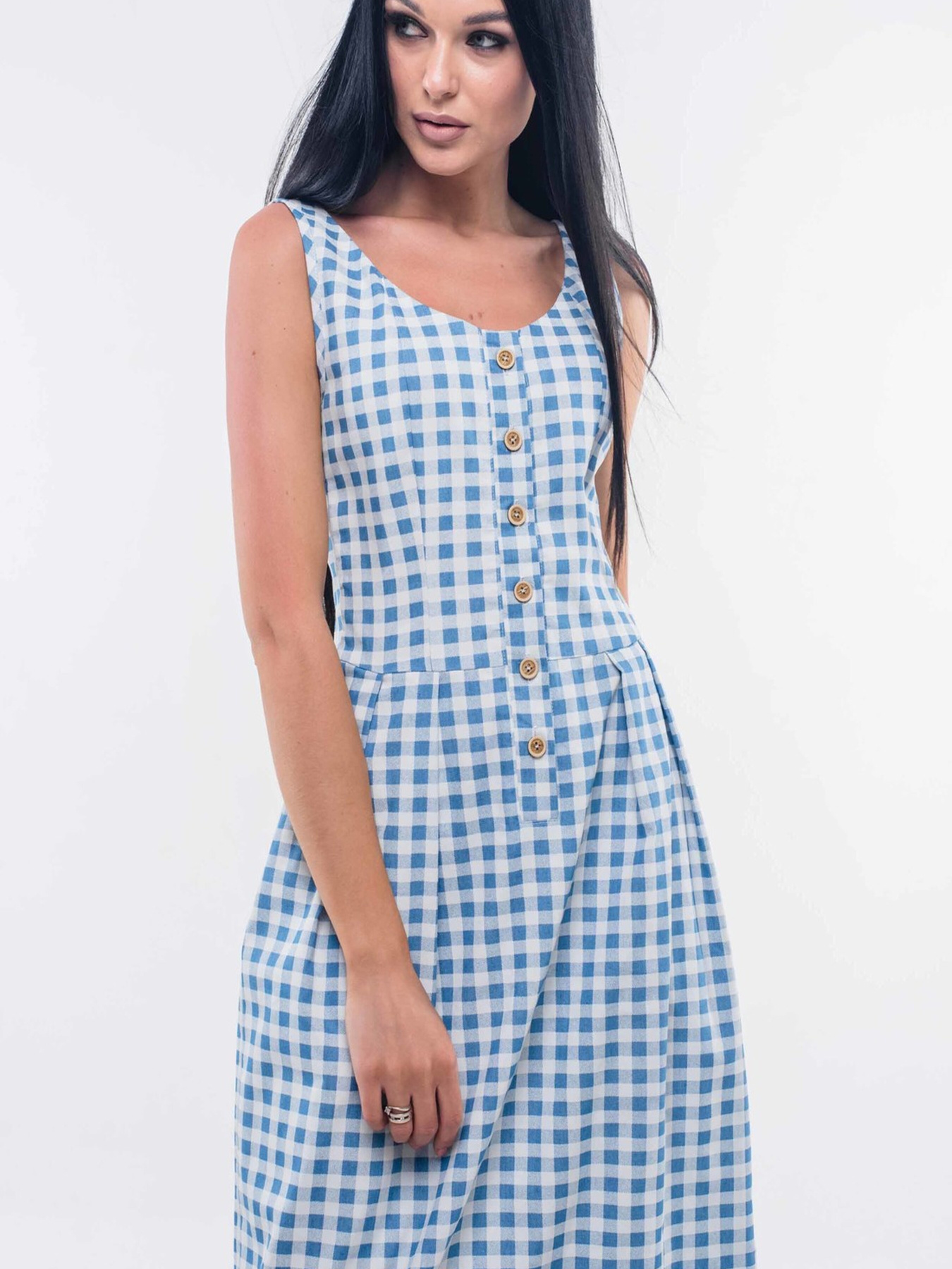 Сарафан RiMari модель 13-2-51-19-blakitnij Фото