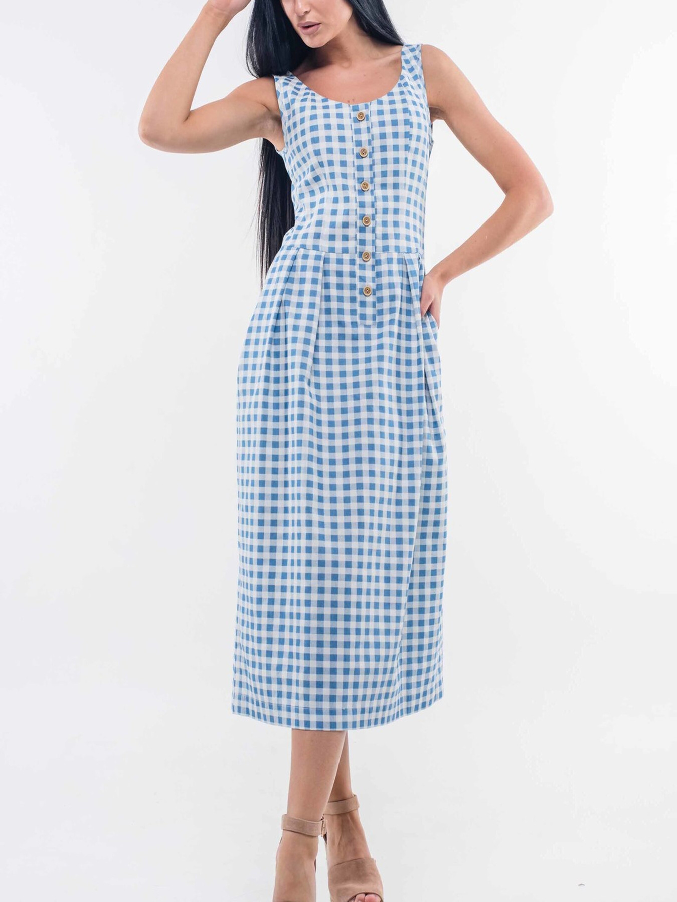 Сарафан RiMari модель 13-2-51-19-blakitnij Фото