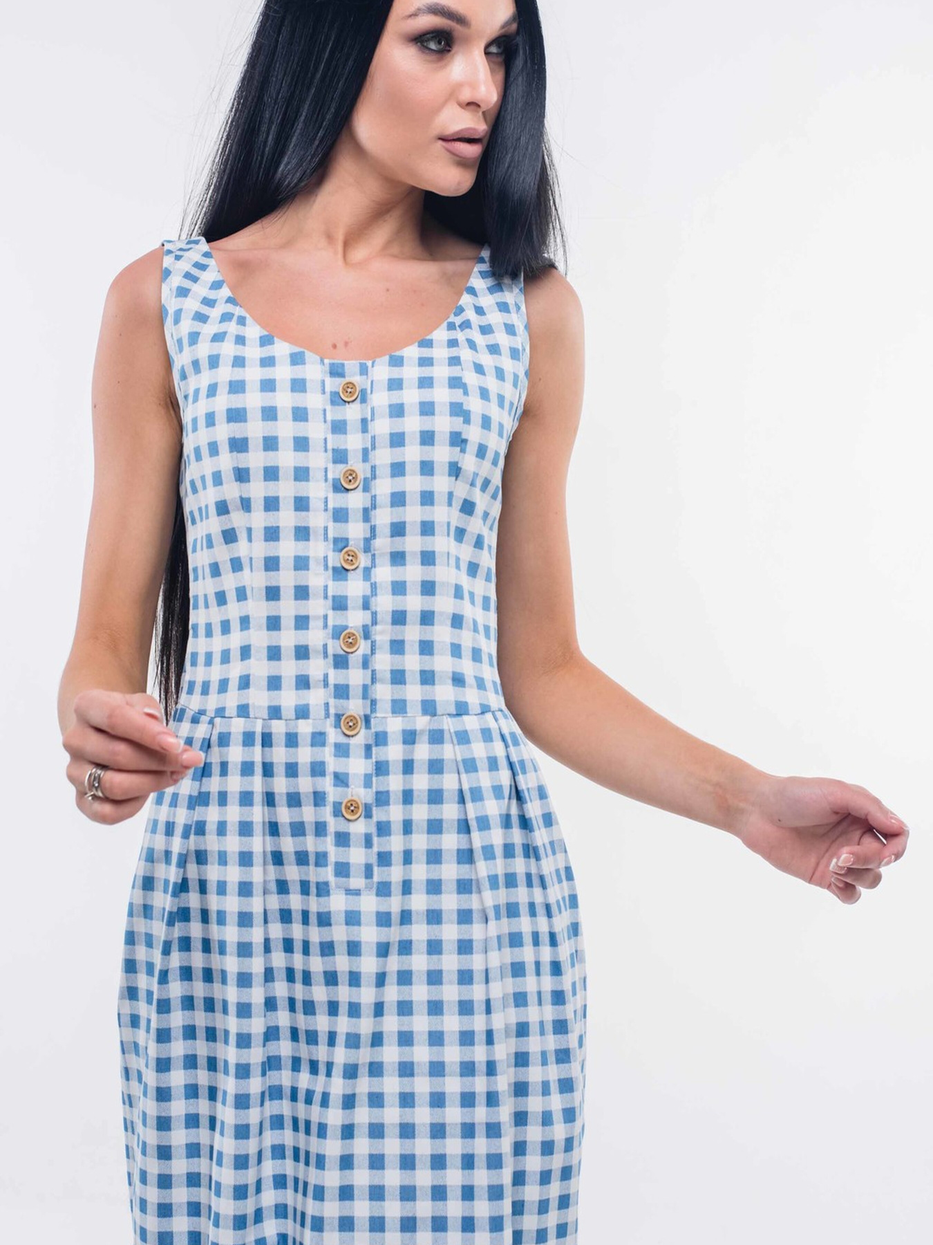 Сарафан RiMari модель 13-2-51-19-blakitnij Фото