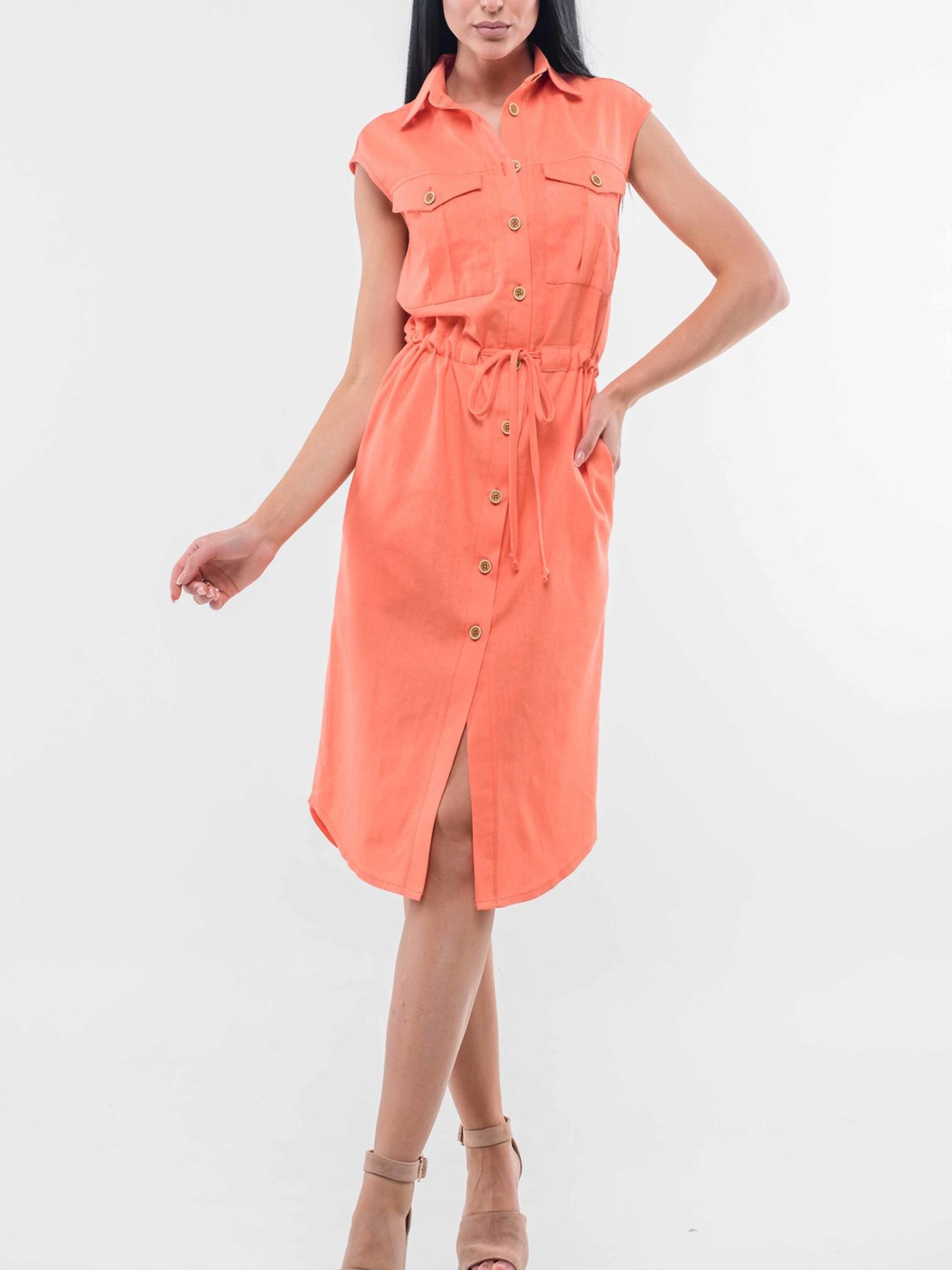 Сарафан RiMari модель 14-1-50-19-persik Фото