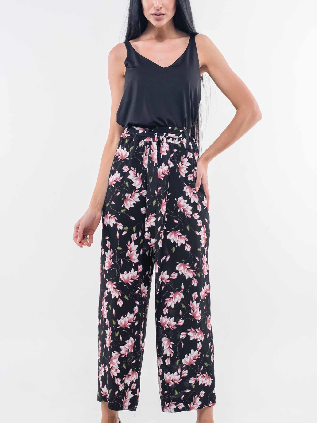 Кюлоты RiMari модель 16-2-75-19-chornij Кюлоты RiMari модель 16-2-75-19-chornij Фото