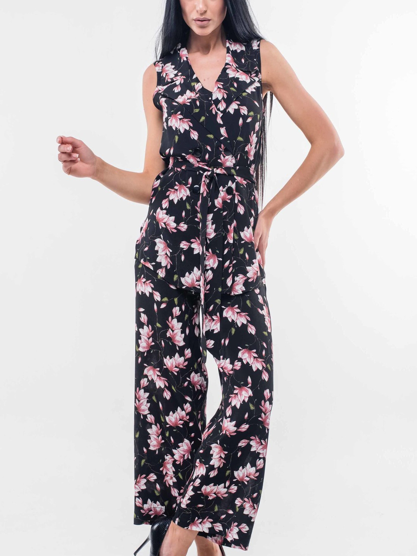 Кюлоты RiMari модель 16-2-75-19-chornij Кюлоты RiMari модель 16-2-75-19-chornij Фото