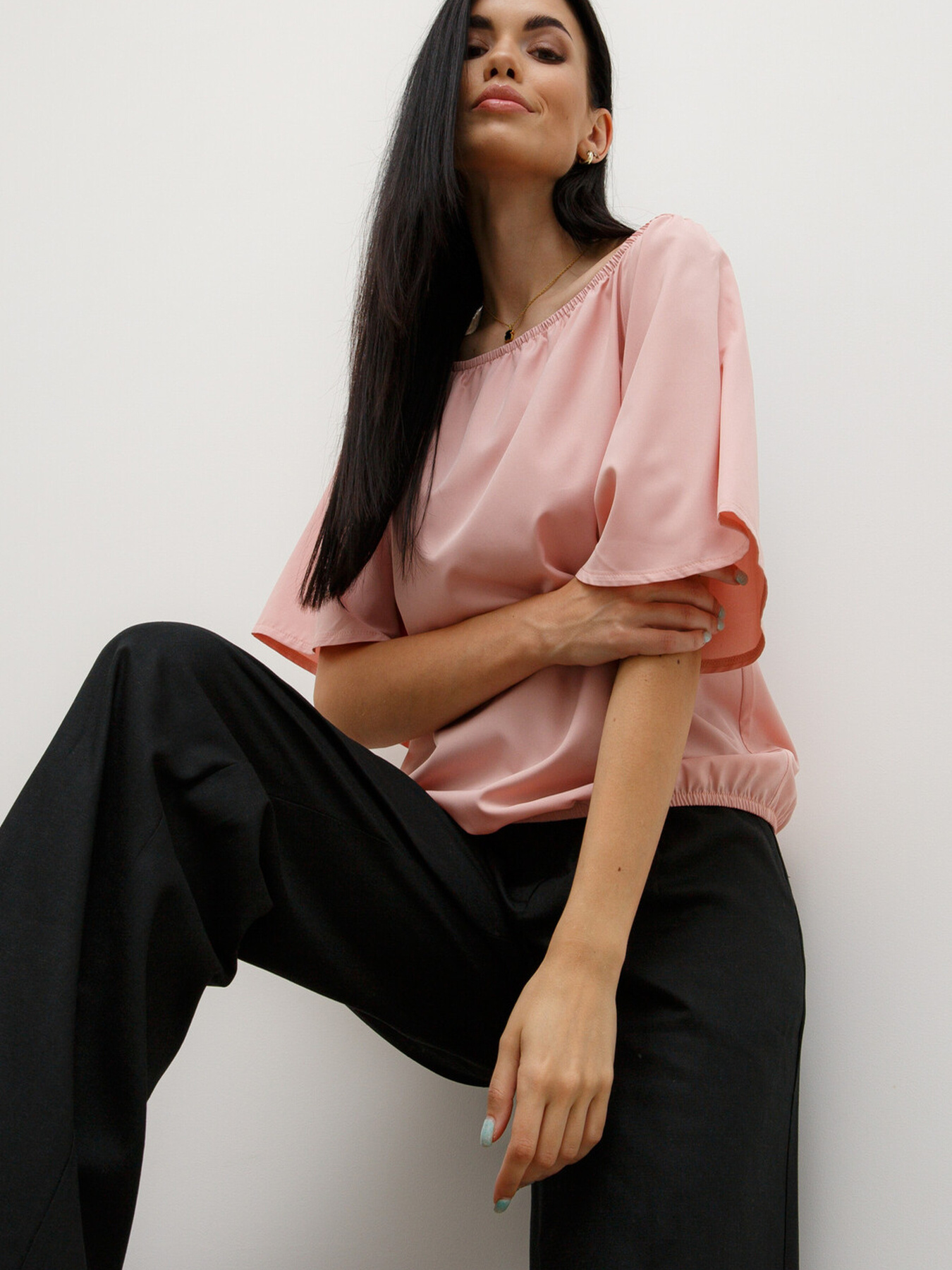 Палаццо RiMari модель 14-1-51-18-chornij Фото