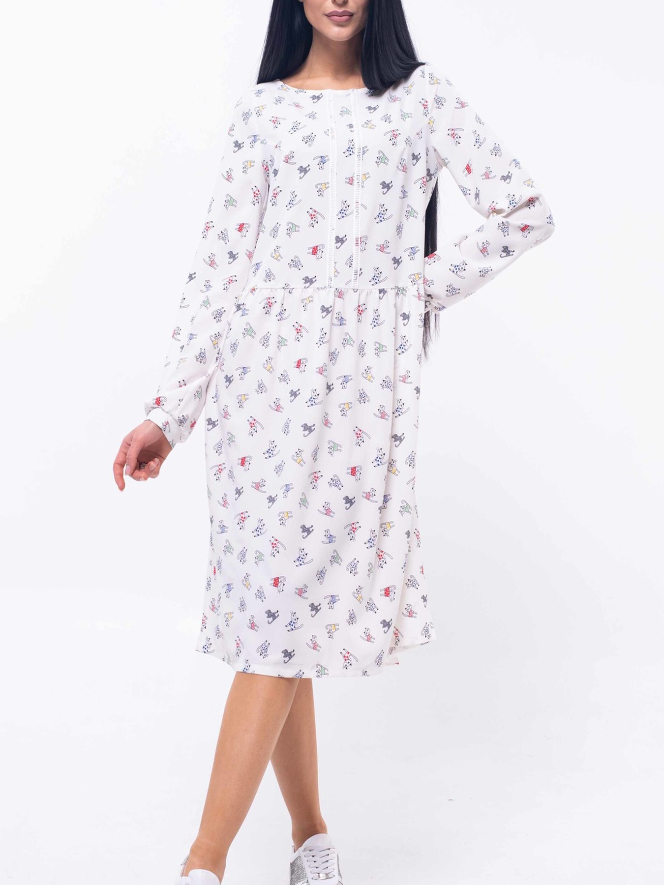 Платье миди RiMari модель 10-2-07-19-blij Фото