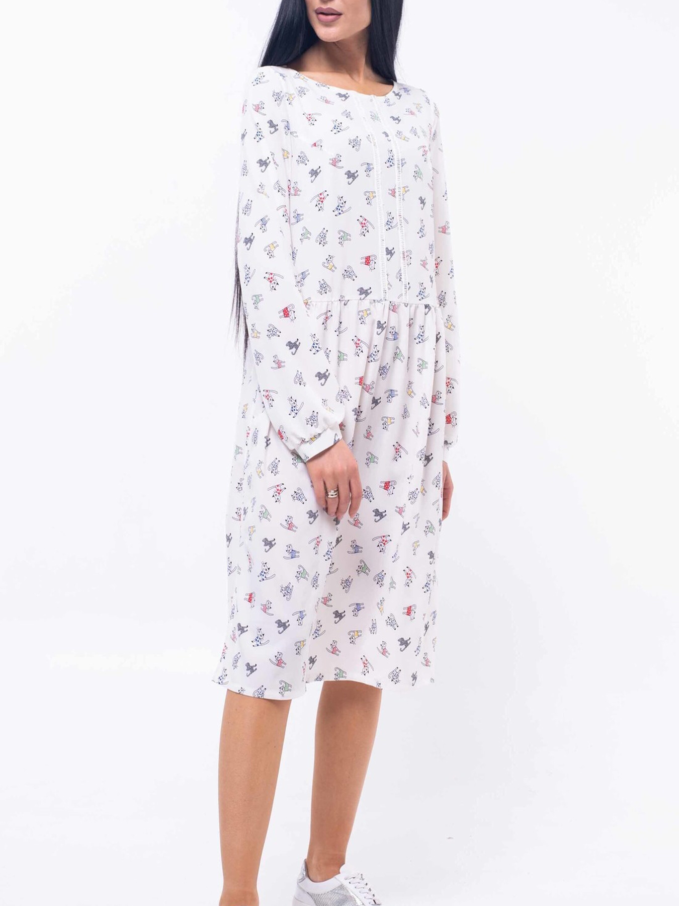 Платье миди RiMari модель 10-2-07-19-blij Фото