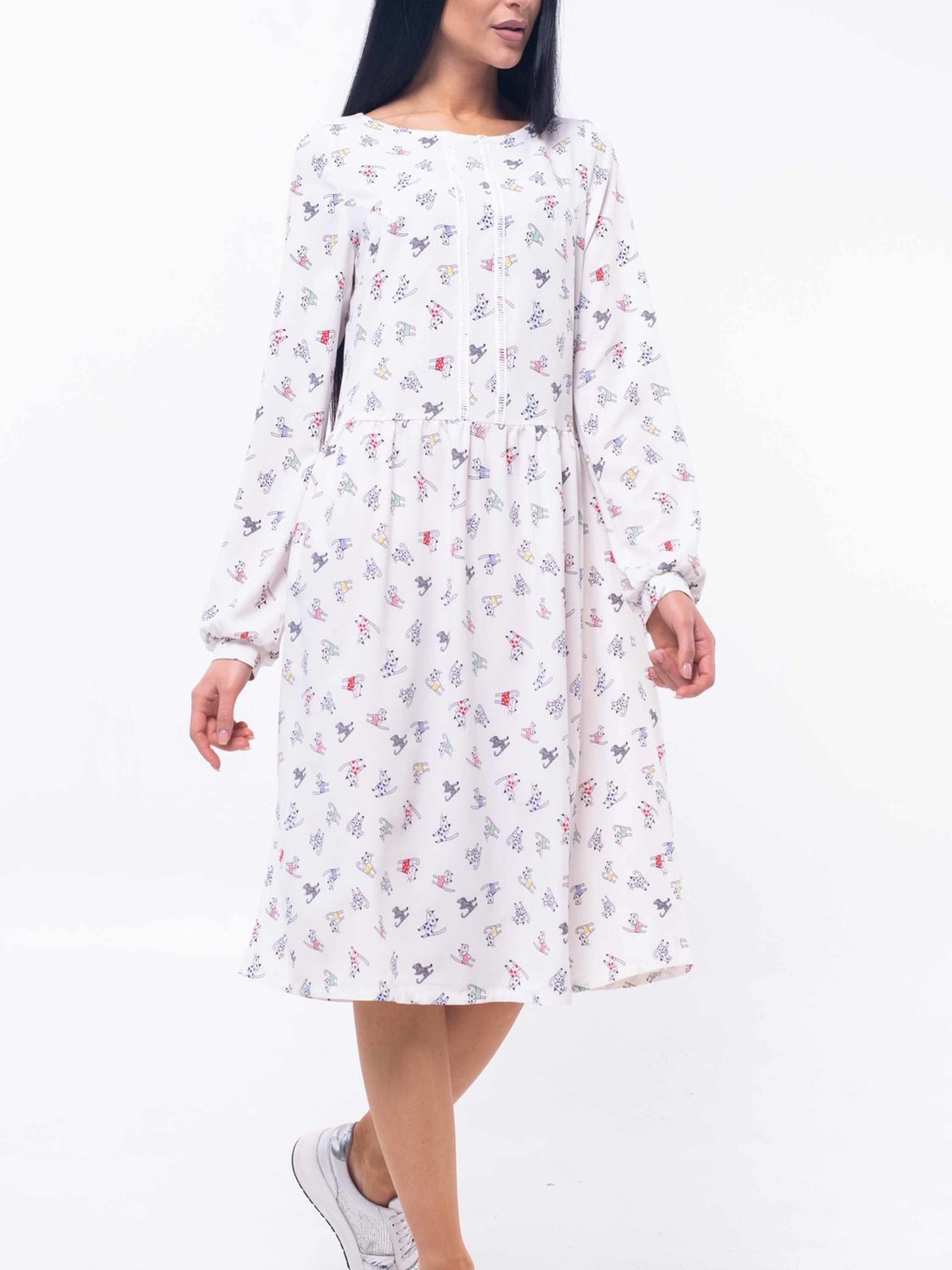 Платье миди RiMari модель 10-2-07-19-blij Фото