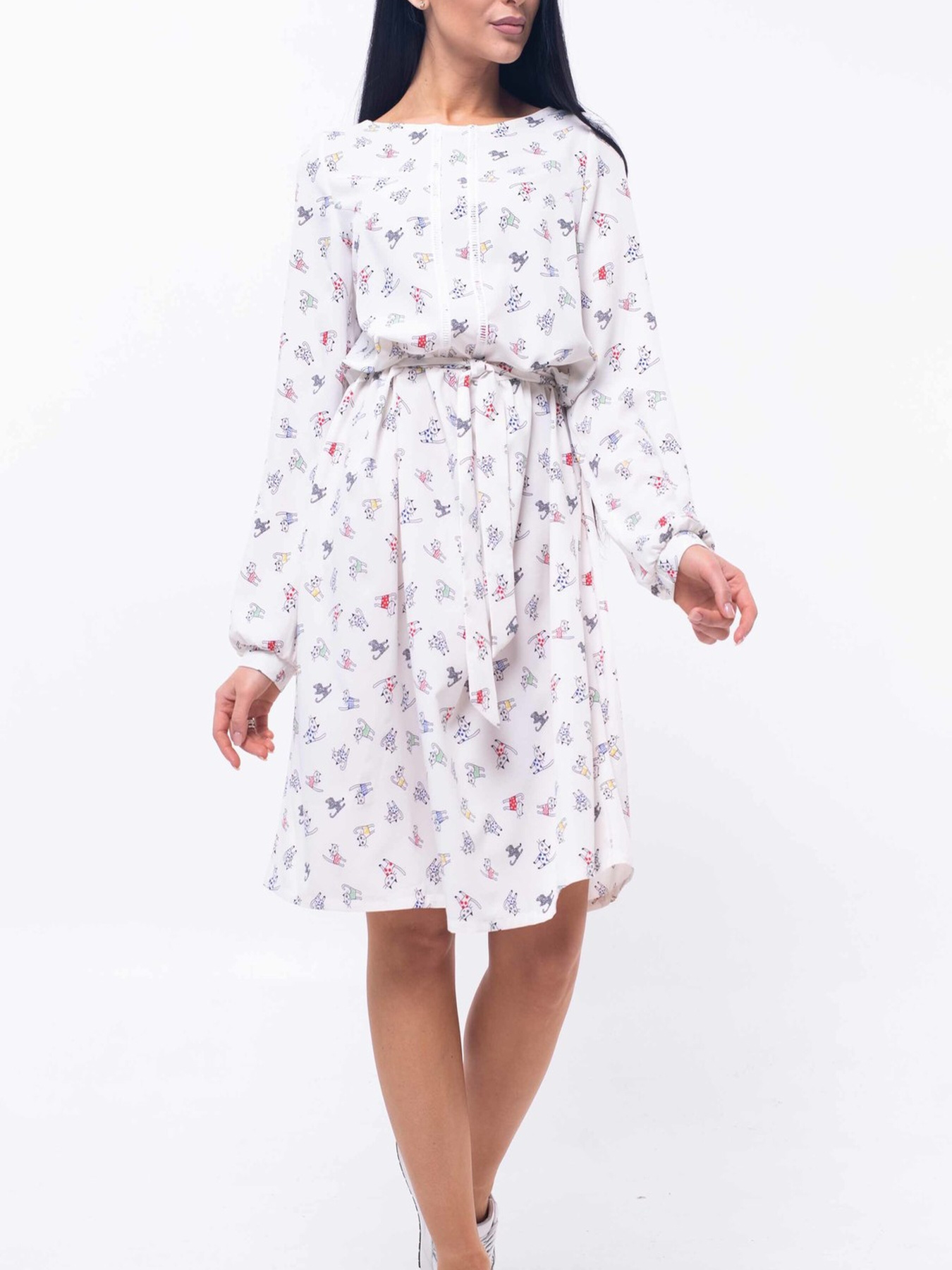 Платье миди RiMari модель 10-2-07-19-blij Фото