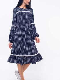 Платье миди RiMari модель 10-2-82-18-sinj Фото