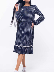 Платье миди RiMari модель 10-2-82-18-sinj Фото