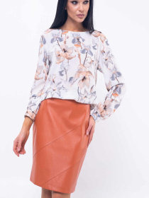 Юбка мини RiMari модель 43-1-26-19-karamelx Фото