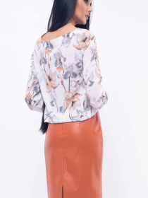 Юбка мини RiMari модель 43-1-26-19-karamelx Фото