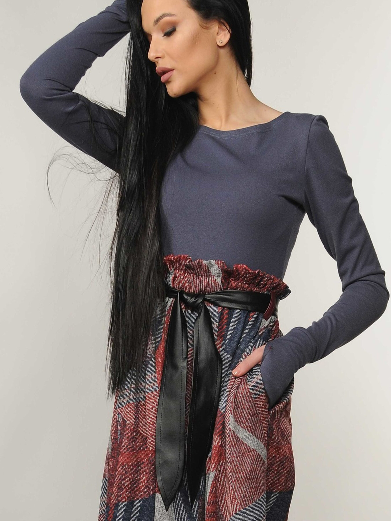 Лонгслив RiMari модель 17-1-89-18-dzhins Фото