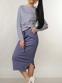 Юбка миди RiMari модель 34-2-11-19-dzhins Фото