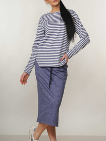 Спідниця міді RiMari модель 34-2-11-19-dzhins Фото