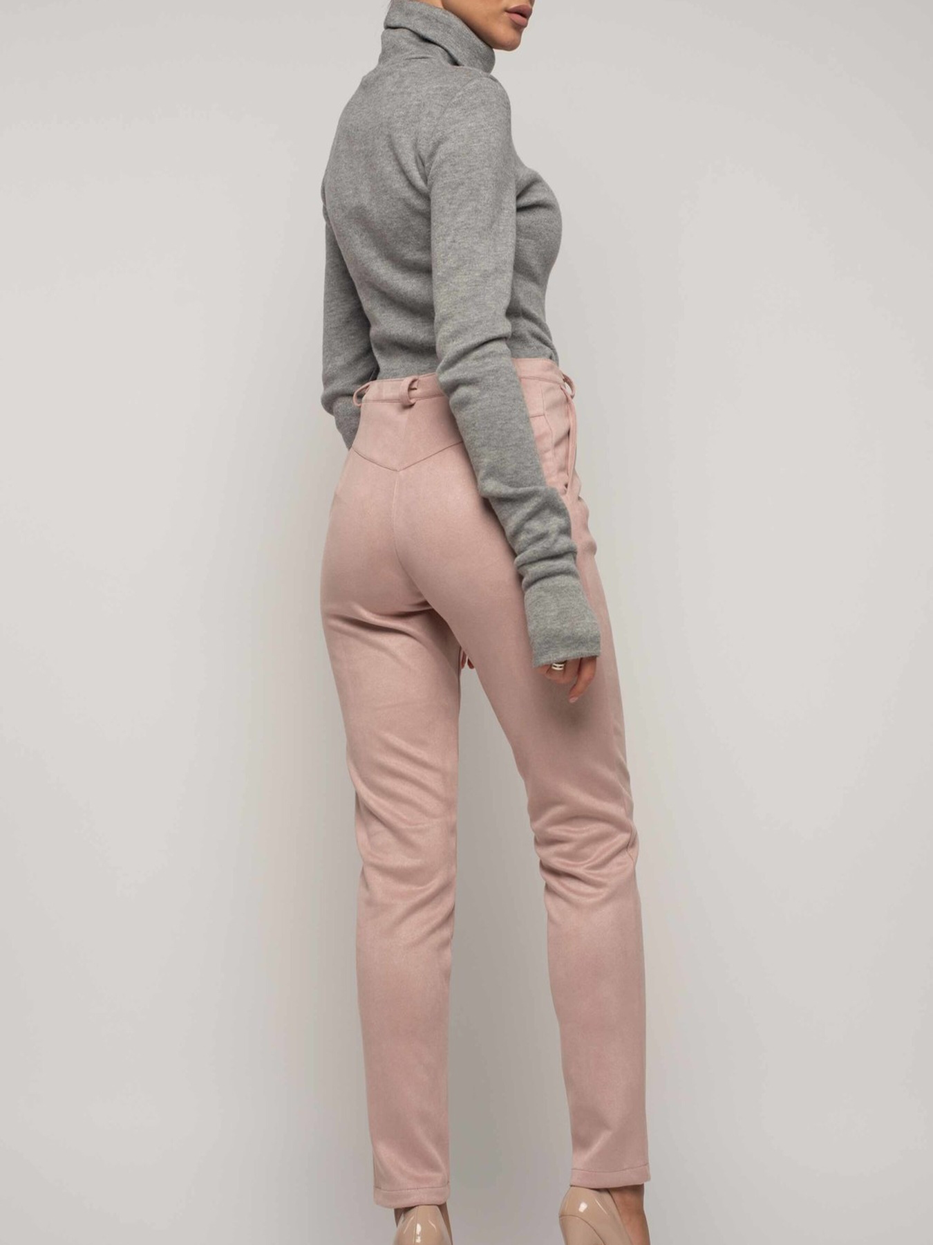 Повсякденні штани RiMari модель 30-1-75-18-pudra Фото