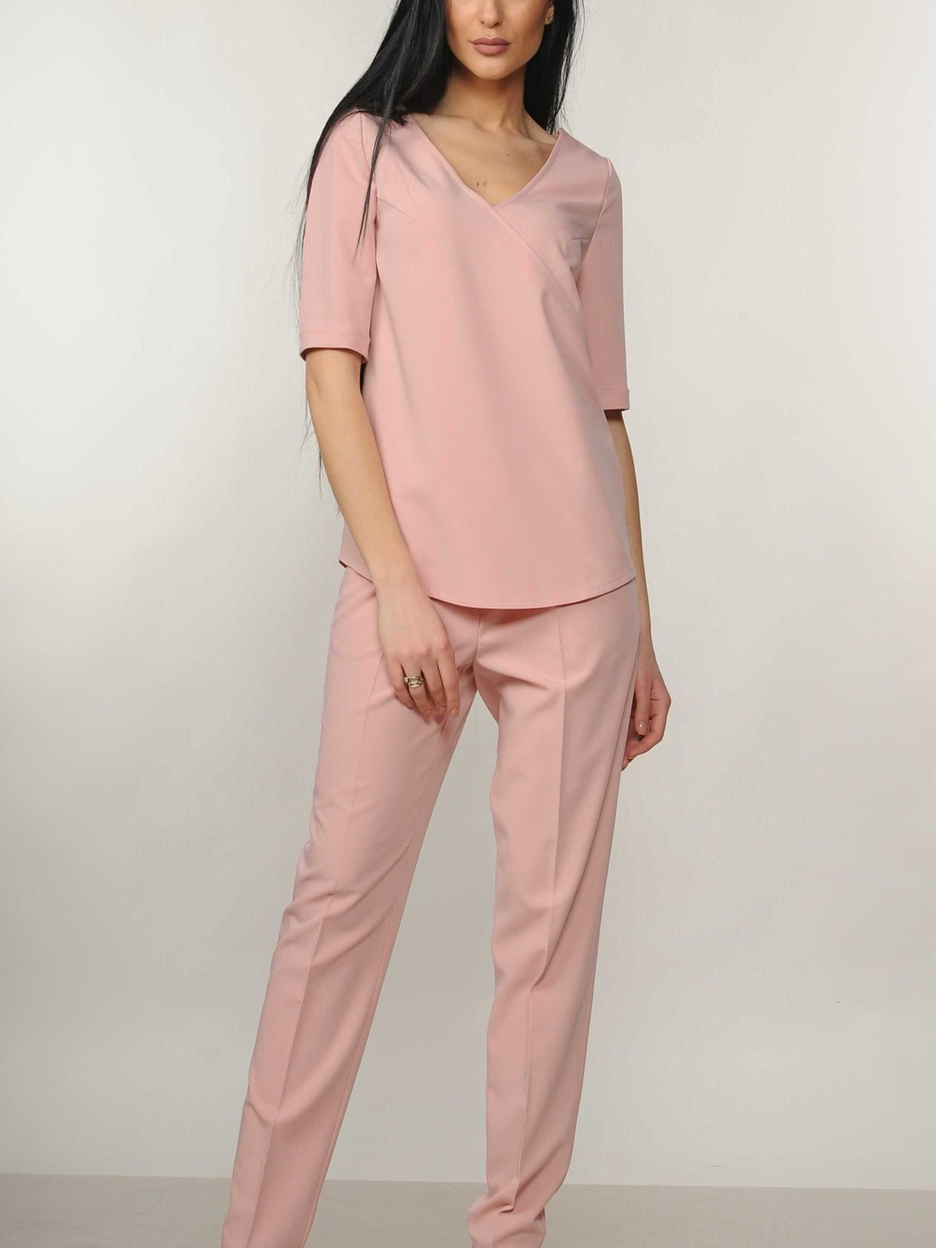 Штани повсякденні RiMari модель 5-1-34-19-pudra Фото