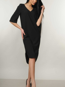 Платье миди RiMari модель 5-1-01-19-chornij Фото