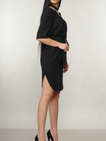 Платье миди RiMari модель 5-1-01-19-chornij Фото