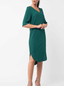 Платье миди RiMari модель 5-1-01-19-smaragdovij Фото