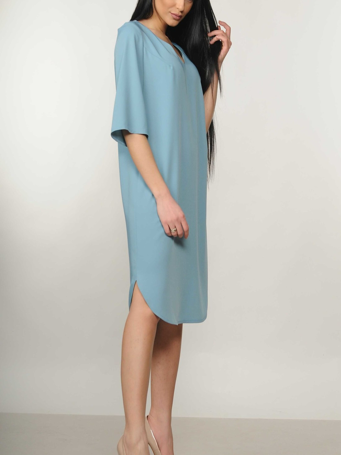 Сукня міді RiMari модель 5-1-01-19-blakitnij Фото