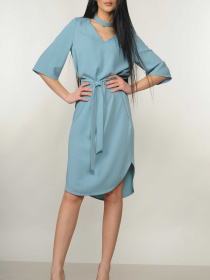 Сукня міді RiMari модель 5-1-01-19-blakitnij Фото