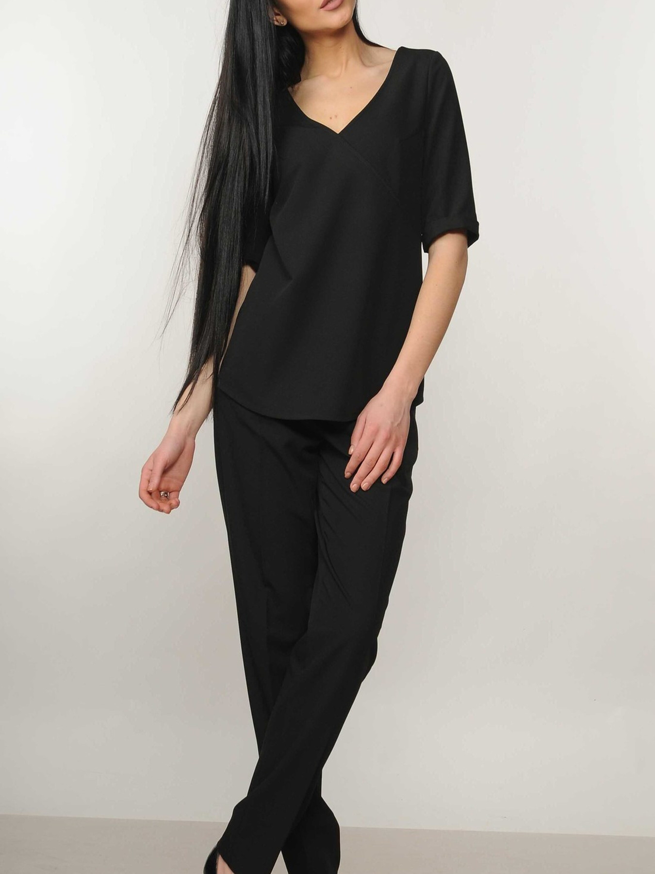 Блуза RiMari модель 5-1-33-19-chornij Фото