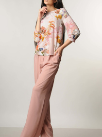 Повседневные штаны RiMari модель 5-1-45-18-pudra Фото