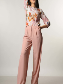 Повседневные штаны RiMari модель 5-1-45-18-pudra Фото