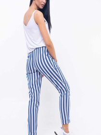 Повседневные штаны RiMari модель 5-1-14-18-sinj Повседневные штаны RiMari модель 5-1-14-18-sinj Фото