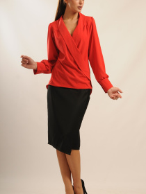 Блуза RiMari модель 10-1-32-17-chervonij Фото