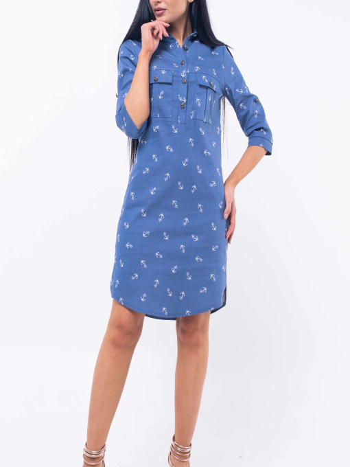 Платье миди RiMari модель 33-2-22-16-print-qkorq Фото