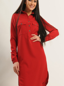 Платье миди RiMari модель 5-1-44-16-vishnq Платье миди RiMari модель 5-1-44-16-vishnq Фото