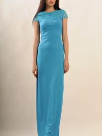 Сукня максі RiMari модель 22-1-36-14-blakitnij Фото